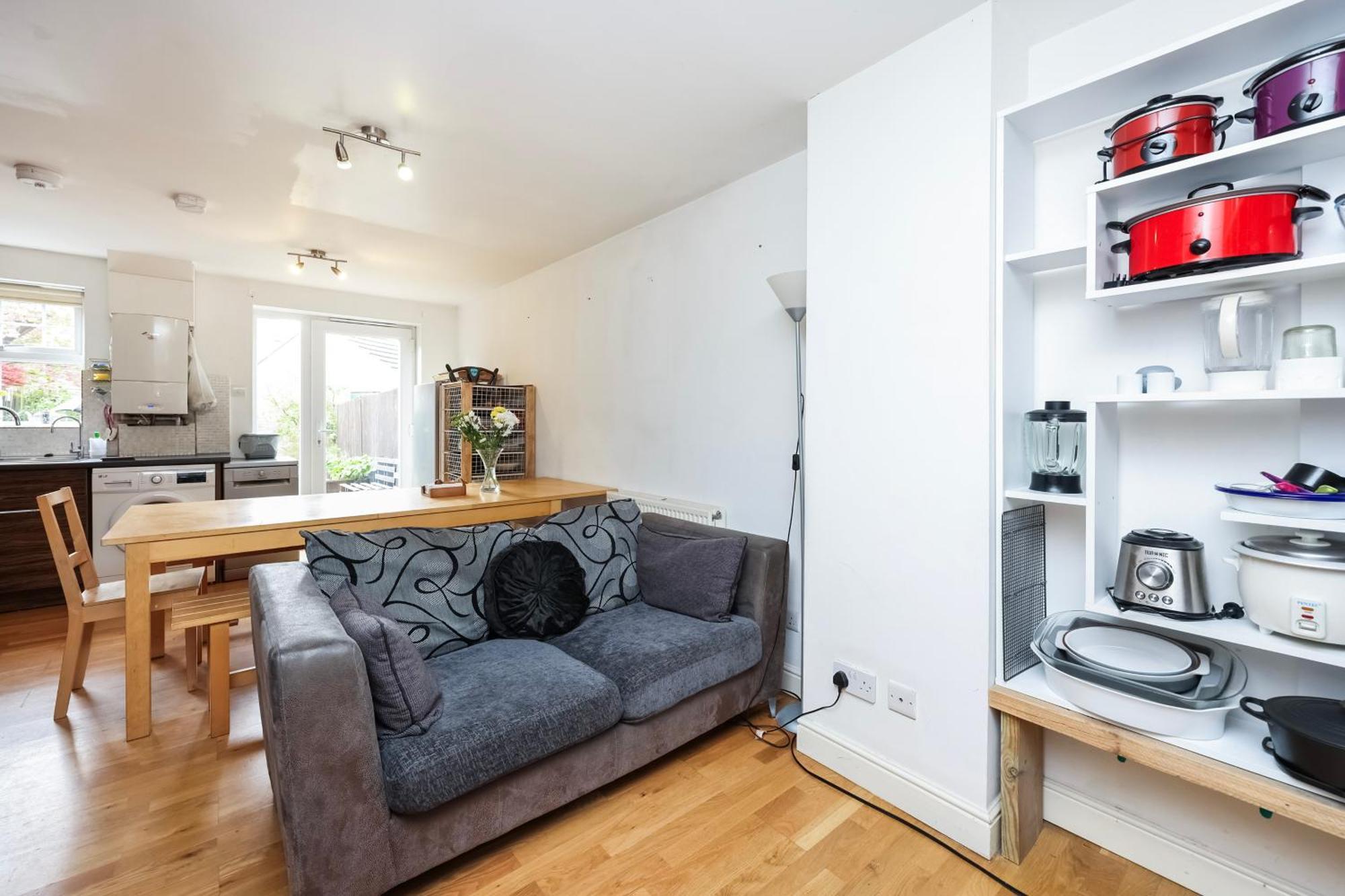 Vibrant Clapham Double Bedroom Londra Dış mekan fotoğraf